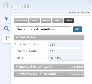 david naylor seo playground tool