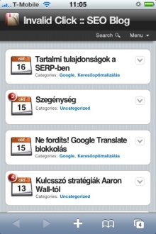 iphone ready wordpress